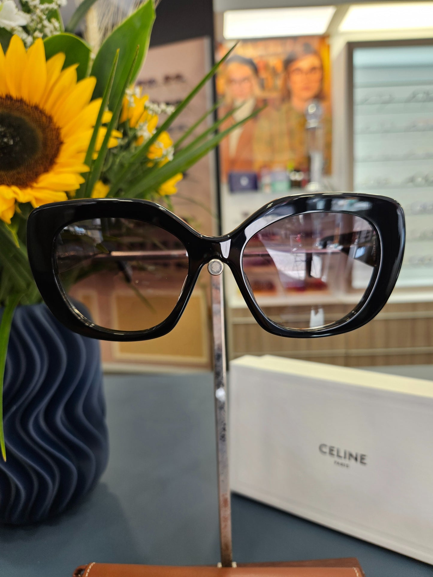 CELINE Lunettes de soleil Triomphe Butterfly CL40226U