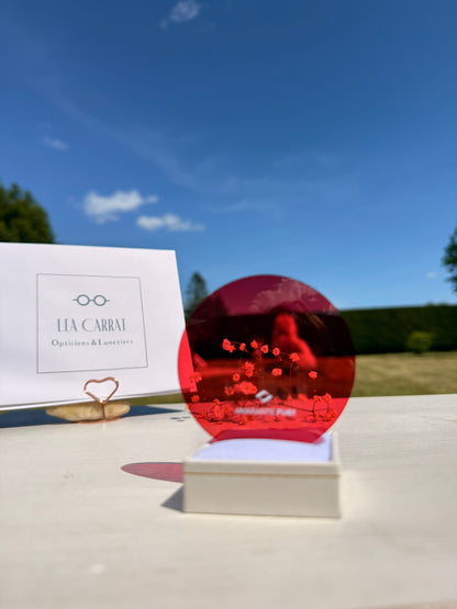 Verre-Amarante-Rouge