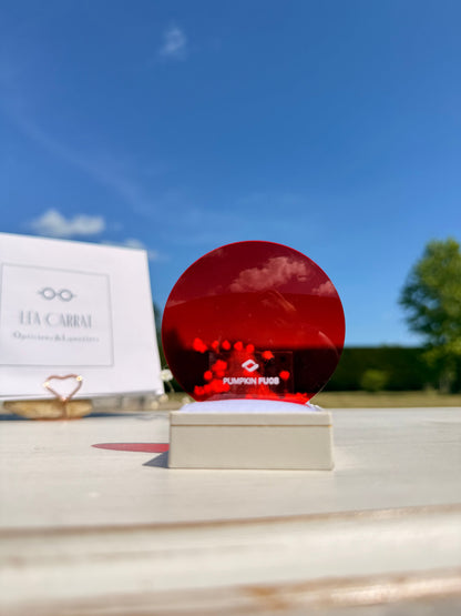 Verre-Pumpkin-Rouge